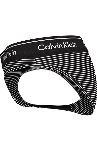 Calvin Klein Calvin Klein Women Hairline Stripe Black Bikini Brief
