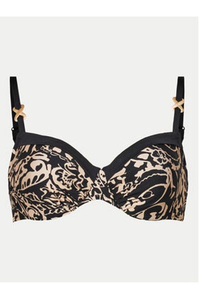 Selmark Women's Bikini Top BJ711 Beige, Black