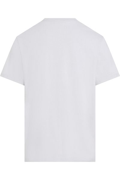 Calvin Klein Calvin Klein Men Gray Violet Curved Logo T-Shirt
