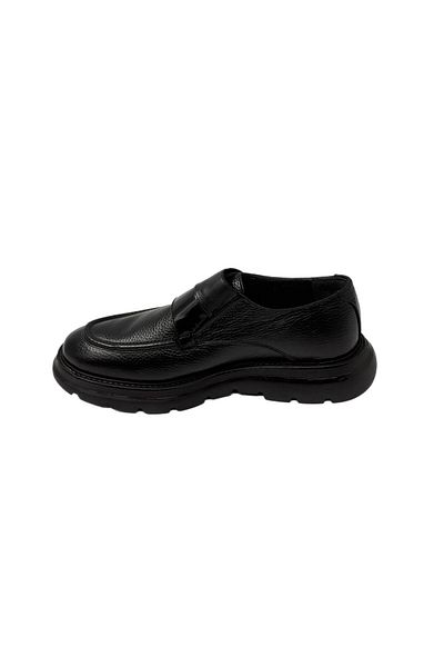 CLASS WOOD 6872 High-Sole Shiny Daily Sports Shoes Black
