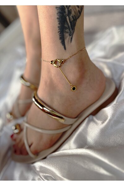 DORA-SS Van Clef Steel Anklet