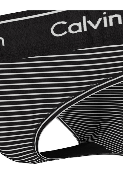 Calvin Klein Calvin Klein Women Hairline Stripe Black Bikini Brief