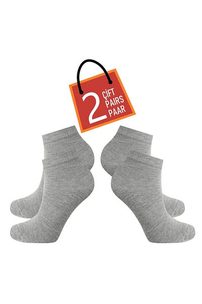 Happy Body Bamboo Women's 2-Piece Special Boxed Booties Flat Washable Fabric Floating Rubber Seamless Toe End