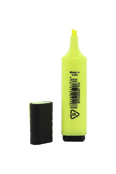 Roco Highlighter – 1.2–5 mm Chisel Tip, Yellow