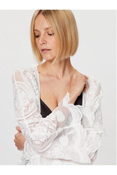 Selmark Women's Kimono BC072 White