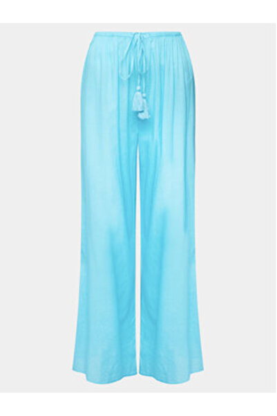 Seafolly Pantaloni din material textil pentru femei 55155-PA turcoaz