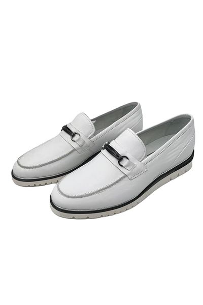 MARCOMEN 19437 Eva Sole Κομψά Ανδρικά Παπούτσια Casual Λευκά