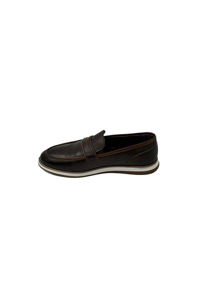 Pierre Cardin 63597 Men's Leather Classic Shoes Brown