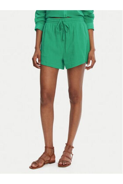 Seafolly Pantaloni scurți din material textil pentru femei 55429-SH verzi