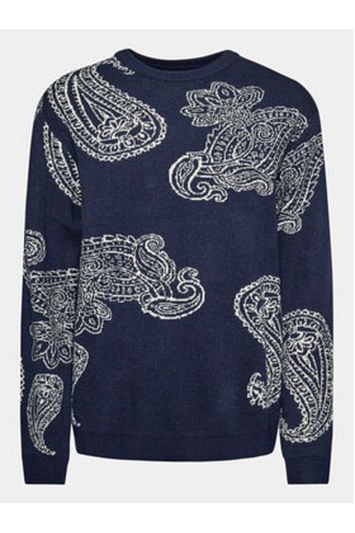 Redefined Rebel Men's Sweater 222069 Navy Blue