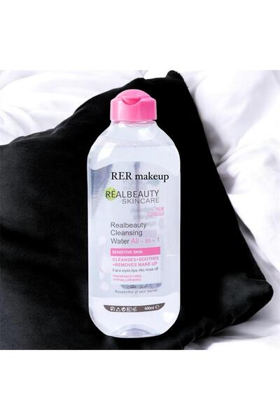 real beauty مزيل مكياج سائل 400 مل – تنظيف عميق بلمسة لطيفة