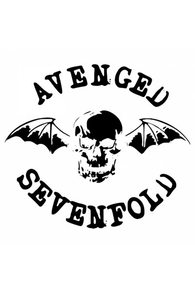 INOVATIX Σετ 8 τεμαχίων, Αυτοκόλλητο Avenged Sevenfold, INOVATIX®. 6 εκ.
