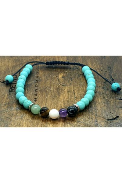byRetroChique Turquoise bracelet Gemini