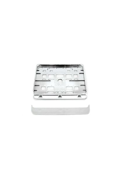 motor starter Chrome License Plate Holder For Motorcycle 15 X 19Cm