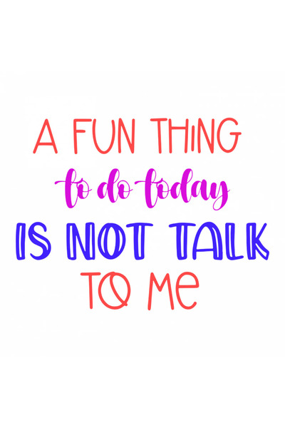 INOVATIX Set de 8 piese, Autocolant Un lucru distractiv de făcut astăzi este ...