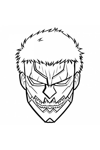 INOVATIX Set de 8 piese, autocolant Atac pe Titan Vânătorul de Titani, INOVAT...