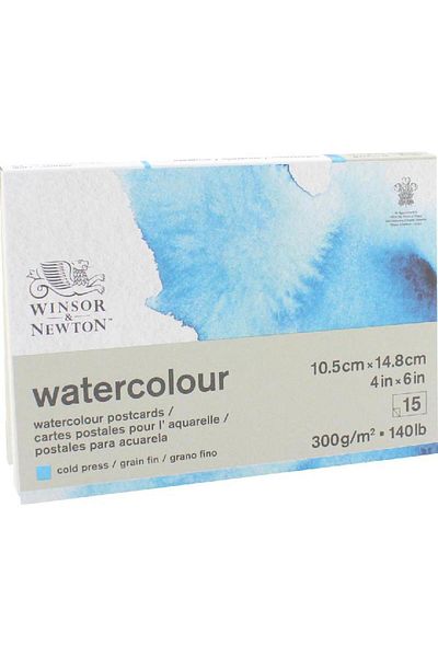 Winsor Newton Classic Watercolor Pad 300 gsm White10 X 15 cm15 Sheets