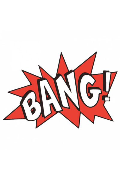 INOVATIX Σετ 8 τεμαχίων, Αυτοκόλλητο Bang, INOVATIX®. 6 εκ.