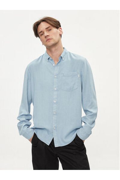 Pepe Jeans Cămașă bărbătească PM308513 Albastru deschis