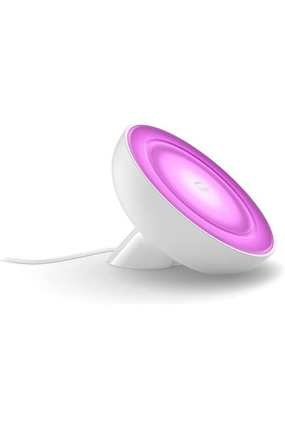 Philips Hue White and Colour Ambiance Bloom [White] Smart LED Table Lamp, with Bluetooth Works with