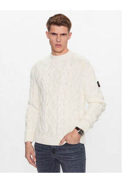Paul & Shark paul shark Men's Sweater 13311047 Ecru
