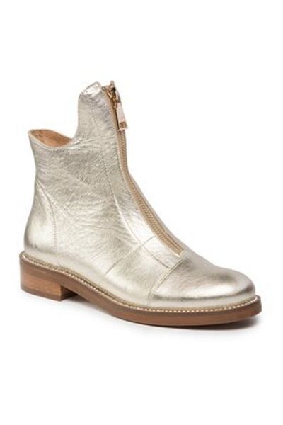 R.Polanski r polanski women's ankle boots 1580 gold-colored