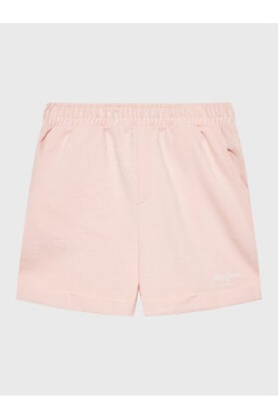 Pepe Jeans Pantaloni scurți sport pentru fete PG800731 roz