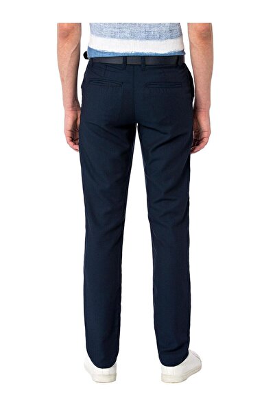 LC Waikiki Чоловічі темно-сині штани 8S3661Z6