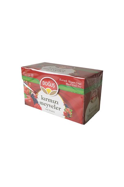 Doğuş Turkish Berries Tea, Dogus Kirmizi Meyveler, 20 sachets, 40 gr