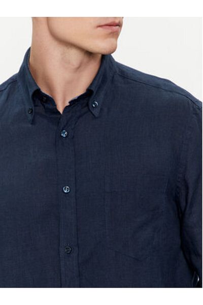 Paul & Shark paul shark Mens Shirt 24413080 Navy Blue