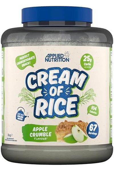 applied nutrition Cream of Rice - High Carbohydrate Cream of Rice Supplement, Source of Energy for B