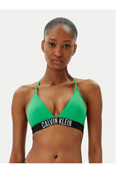 Calvin Klein swimwear Women's Bikini Top KW0KW02854 Green