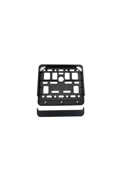 OEM Black license plate holder for scooter 11.4 x 14cm
