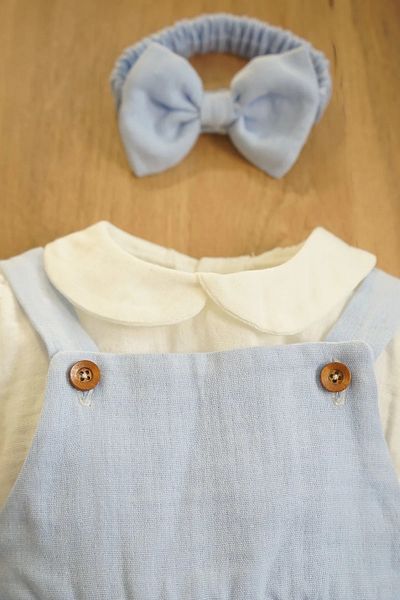 nurbeli X Silk Atlas Baby Girl και Παιδικό πουκάμισο Μουσελίνα Φόρεμα