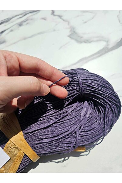 RENGARENK Birinci Kalite İnce Sarım Kağıt İp 325gr-370gr Renk No:87 Mor