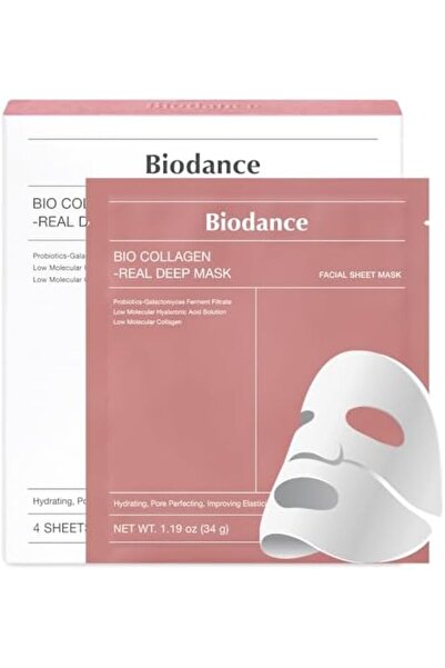 Biodance قناع بيو كولاجين العميق الحقيقي 34 جرام × 4 قطع