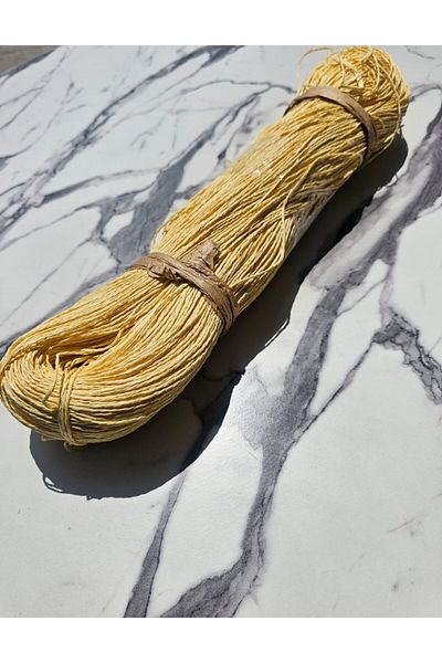 RENGARENK First Quality Thin Wrap Paper Thread 325Gr-350Gr Color No:1 Powder Yellow