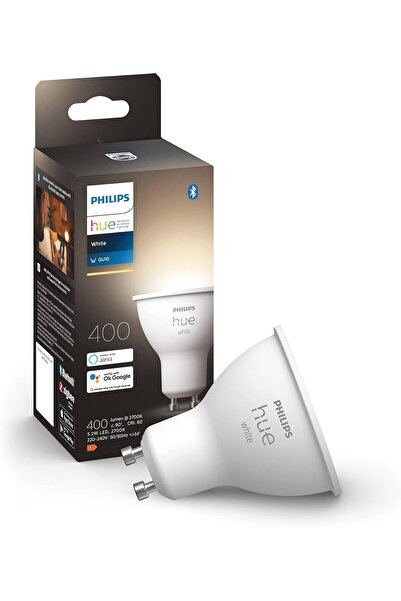 Philips Hue ضوء ذكي أبيض [GU10 Spot] مع بلوتوث