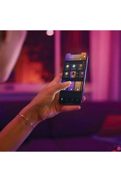 Philips فيليبس هيو وايت آند كولور أمبيانس ليد GU 10 4.3 واط 2000 - 6500 كلفن 230 لومن