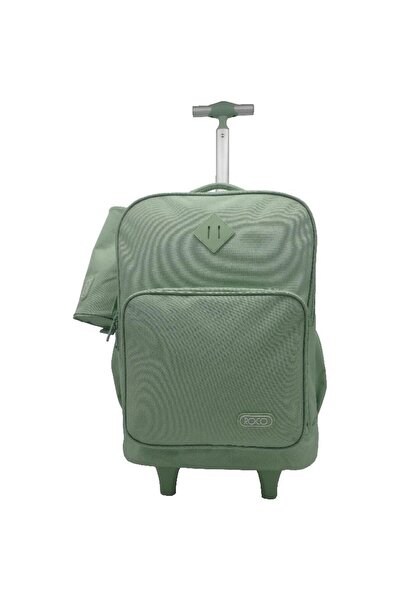 Roco حقيبة عربة مع ملحق لجهاز مقاس 15.6 بوصة (أخضر)