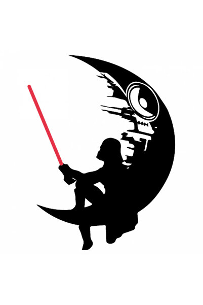 INOVATIX Set de 8 piese, autocolant Star Wars Anakin Skywalker, INOVATIX®. 6 cm