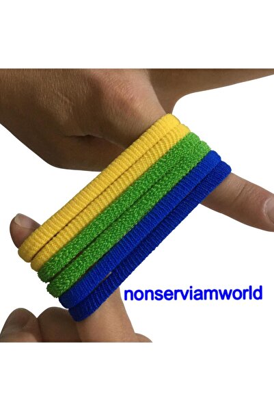 nonserviamworld مجموعة مشبك منشفة ومطاط متينة ومرنة وعالية الجودة للنساء والأ...