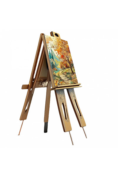 INOVATIX Set de 8 piese, autocolant șevalet cu peisaj forestier, INOVATIX®. 6 cm