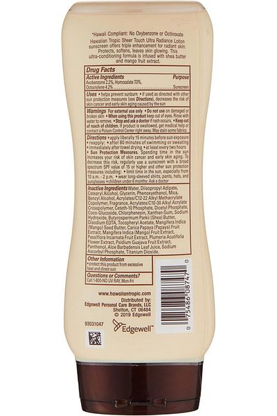 Hawaiian Tropic Hawaiian Tropic Sheer Touch Sunscreen Lotion SPF 30 UVA/UVB, 236ml