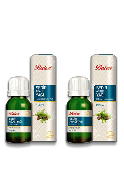 GÜLCE LOKMAN HEKİM AKTAR Balen Cedarwood Oil 2 X 20ml Distillation