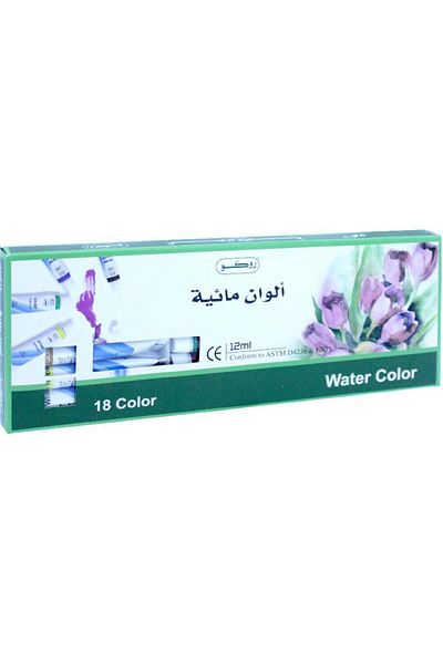 Roco Paint Set Watercolor 18 Colors