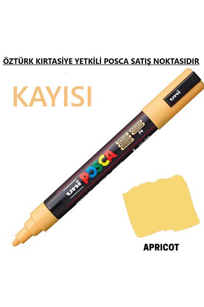 Uni Posca Apricot Marker Pc-3M (0.9-1.3mm) Poska Pc3M Pc - 3m