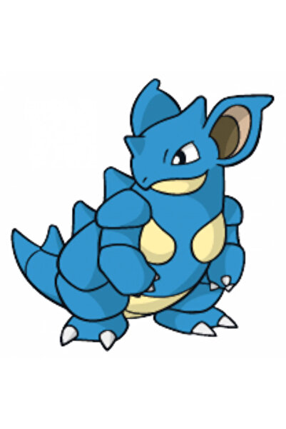 INOVATIX Set de 8 piese, autocolant Pokemon Nidoqueen, INOVATIX®. 6 cm