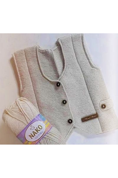 NAKO Elit Baby Anti-pilling Νήματα πλεξίματος χεριών 100 gr 3 τεμάχια Χρώμα 11451 Αμύγδαλο