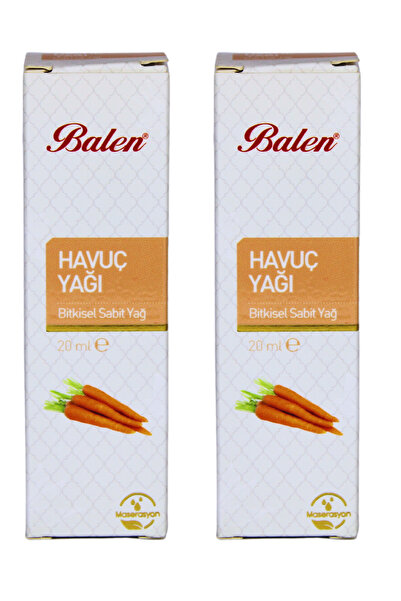 GÜLCE LOKMAN HEKİM AKTAR Balen Carrot Oil 2 X 2Oml Maceration